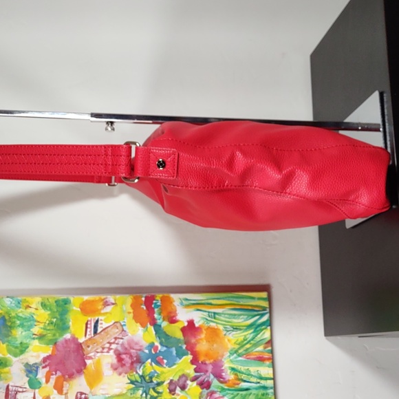 Jewell by Thirty One Pebbled Faux Leather Hobo Bag - Picture 3 of 8